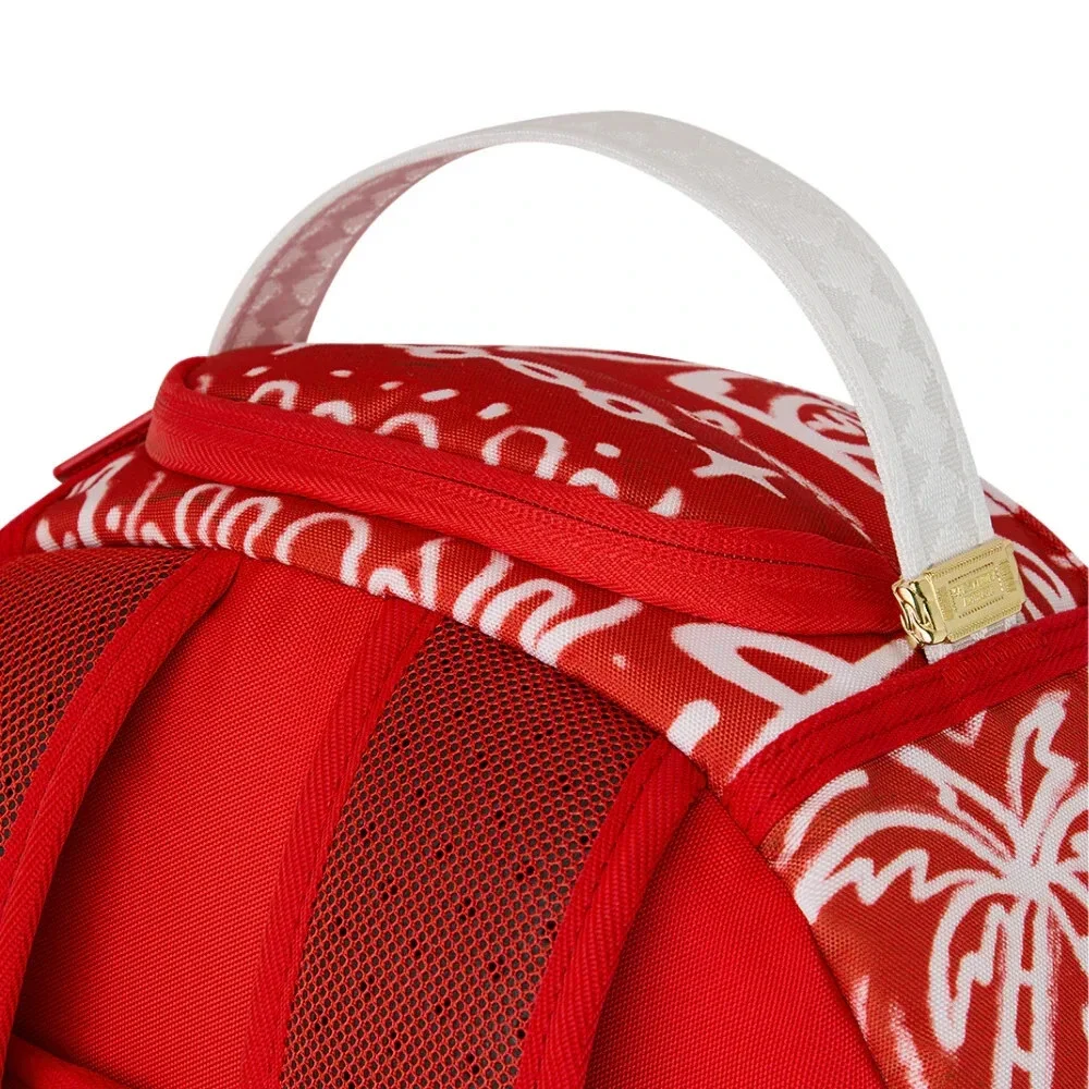 Sprayground Graffiti Wall Red Backpack Unisex Multicolor Shoulder Strap SGB39